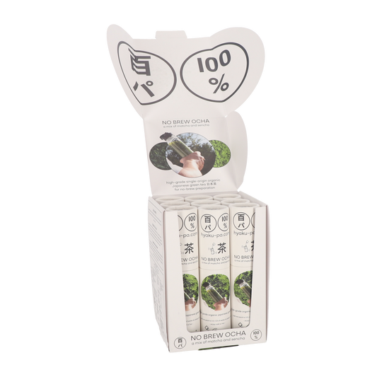 HYAKU-PA NO BREW OCHA (Display Box with 9 Tubes)