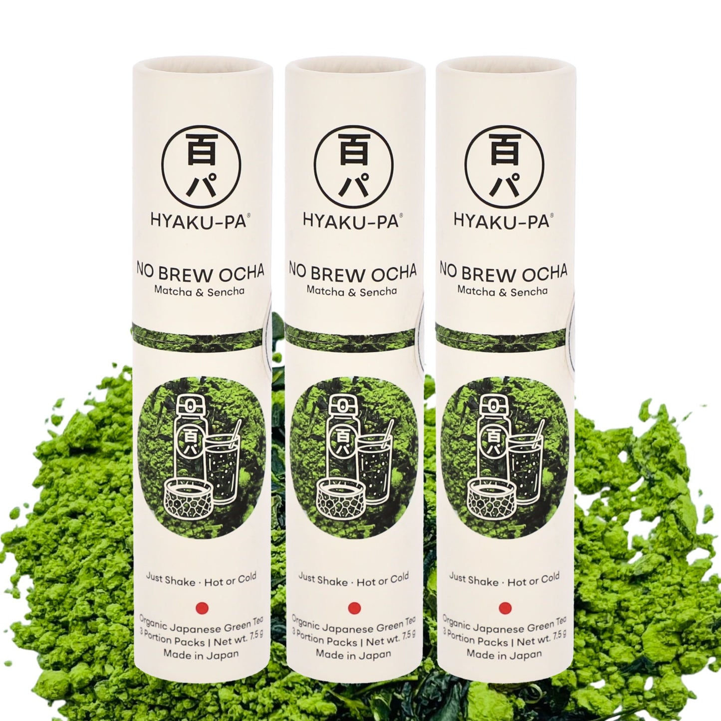 HYAKU-PA NO BREW OCHA  (Matcha & Sencha)