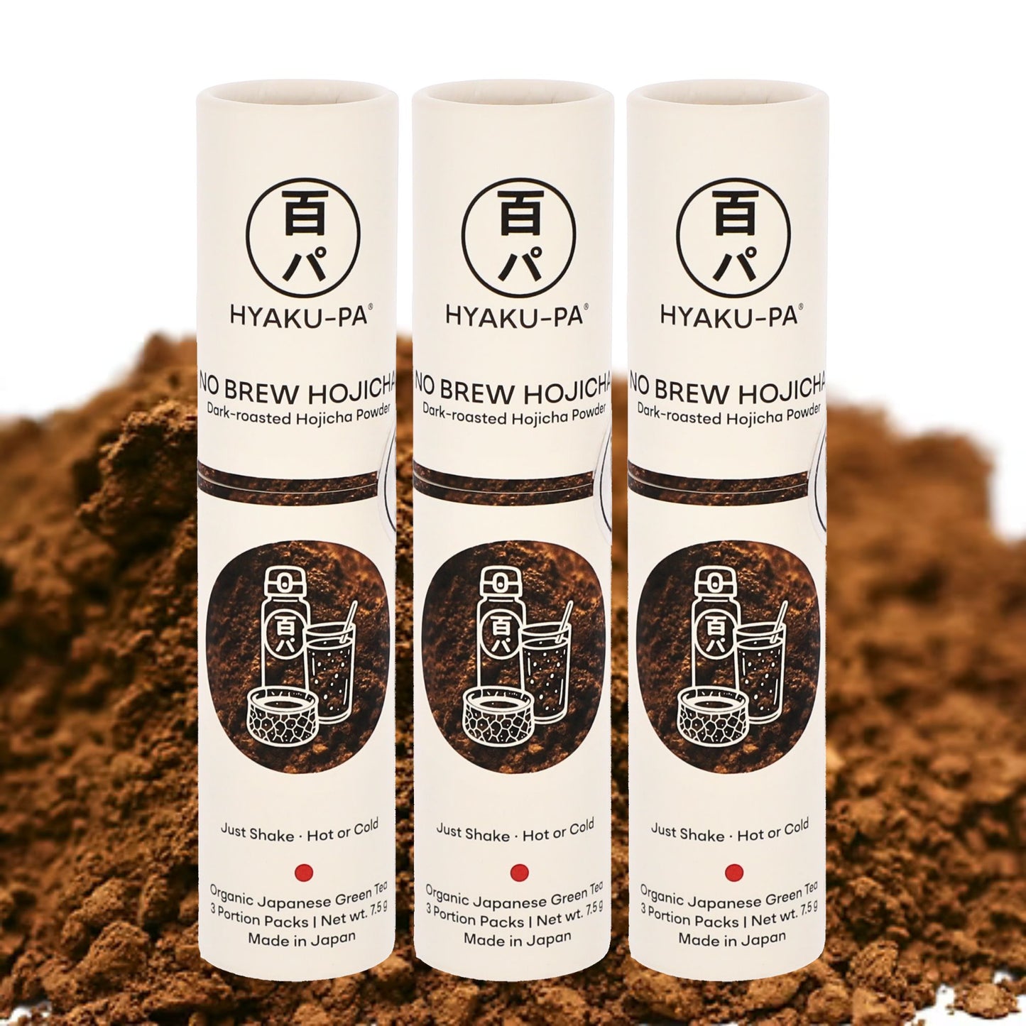 HYAKU-PA NO BREW HOJICHA (Dunke geröstetes Hojicha Pulver)