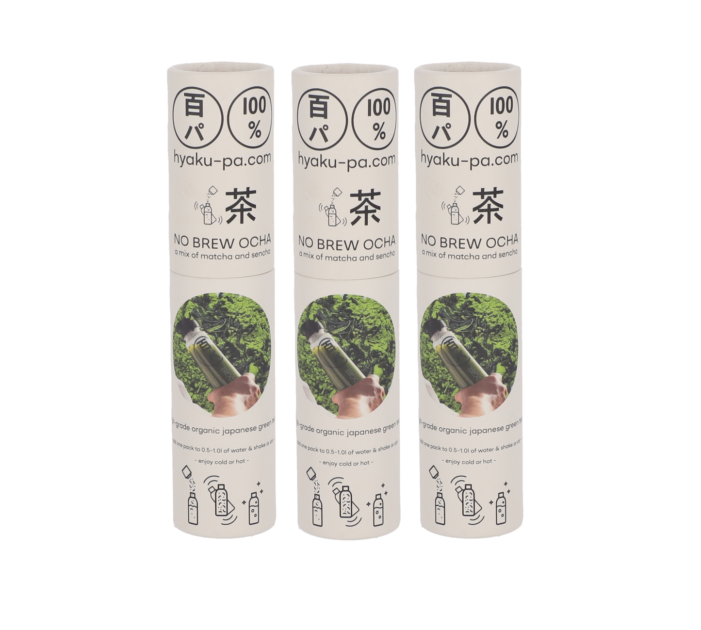 HYAKU-PA NO BREW OCHA (Set with 3 Tubes)