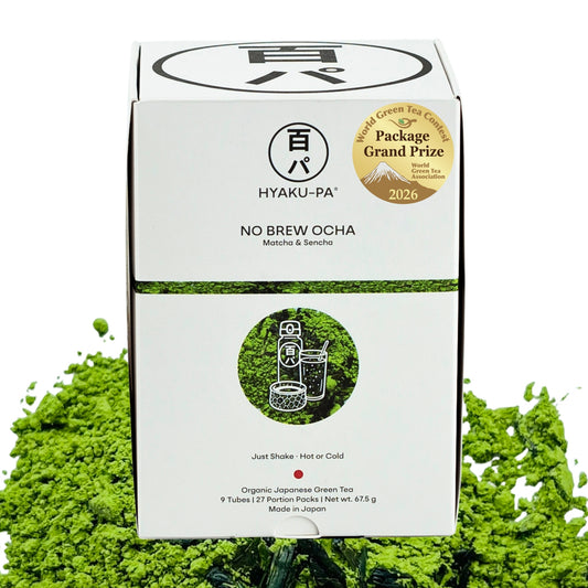 HYAKU-PA NO BREW OCHA (Display Box with 9 Tubes)