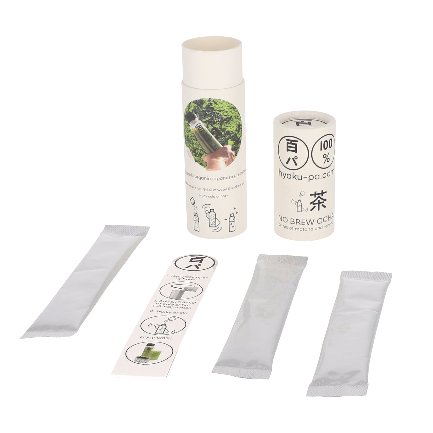 HYAKU-PA NO BREW OCHA (Display Box with 9 Tubes)